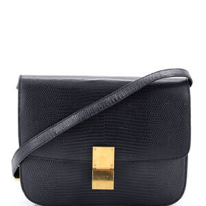 Celine Classic Box Bag Lizard Medium #240348C20B